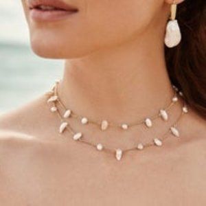Kendra Scott "Krissa" Freshwater Pearl Choker Necklace